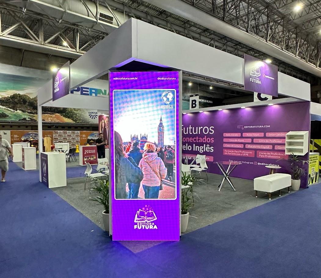 totem de led, totem de fotos, stand cenografico